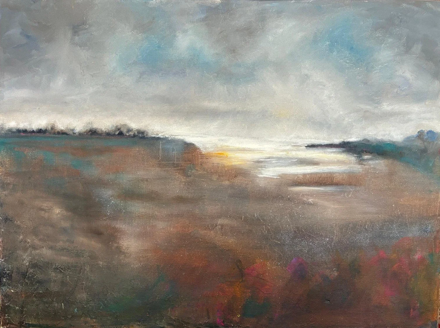 HEATH. Acrylic on Board. 60cm x 46cm unframed
