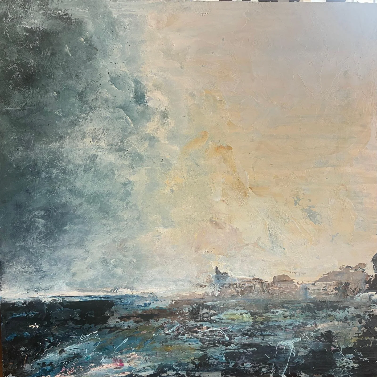 LUCENT. Acrylic on Board. 60cm x 60cm unframed