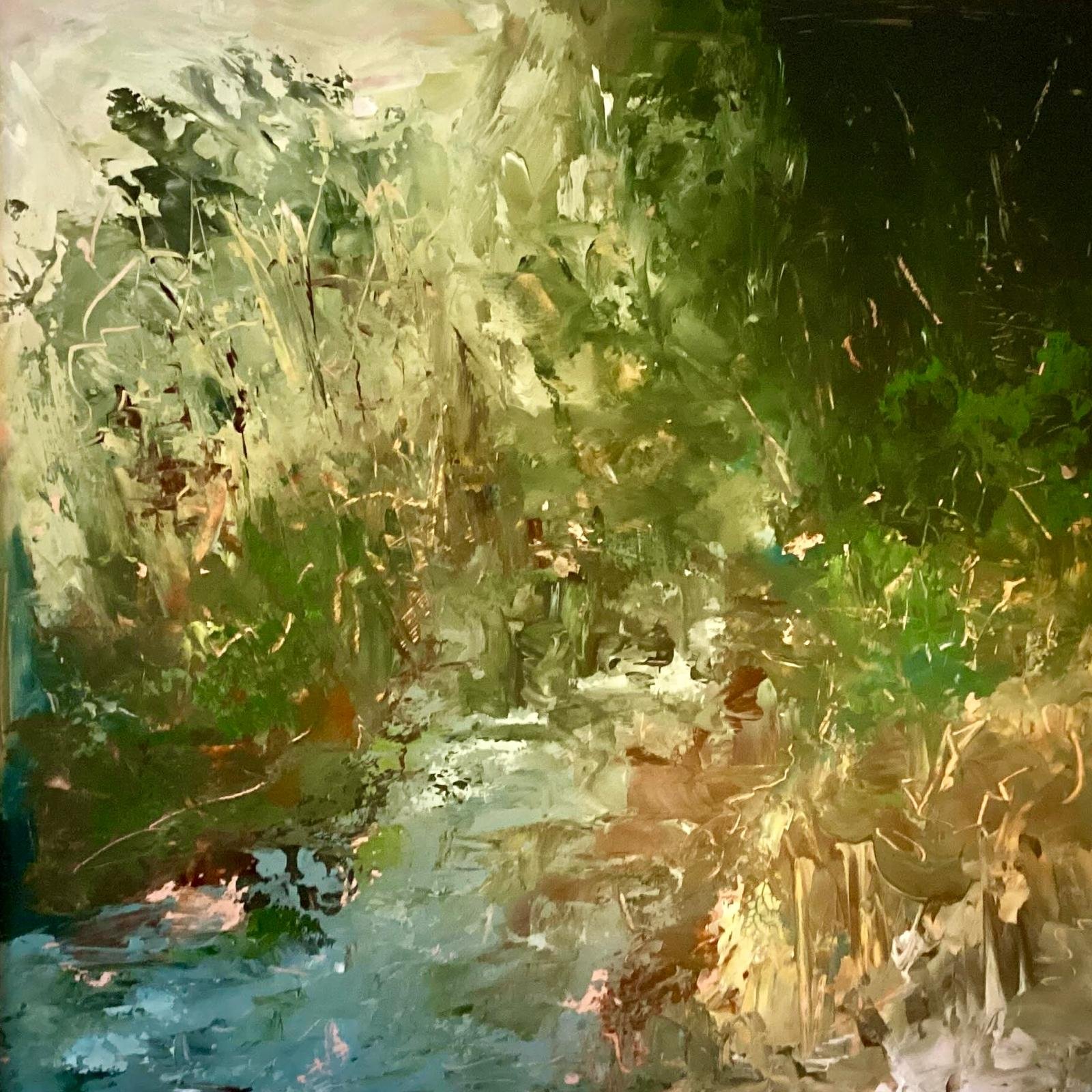 THICKET. Acrylic on Board. 60cm x 60cm unframed