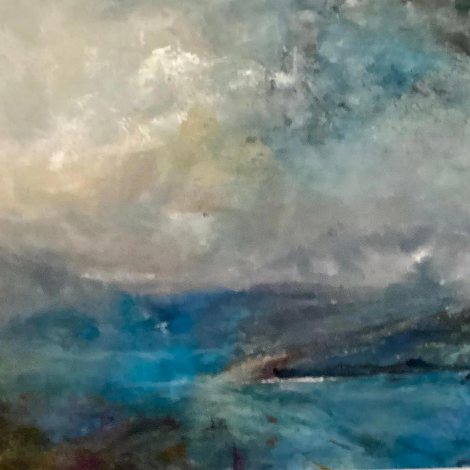 GLEN. Acrylic on Board. 60cm x 60cm unframed