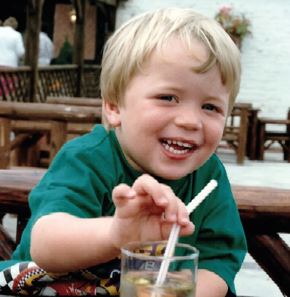 Ben Brimley, a happy pre-school child