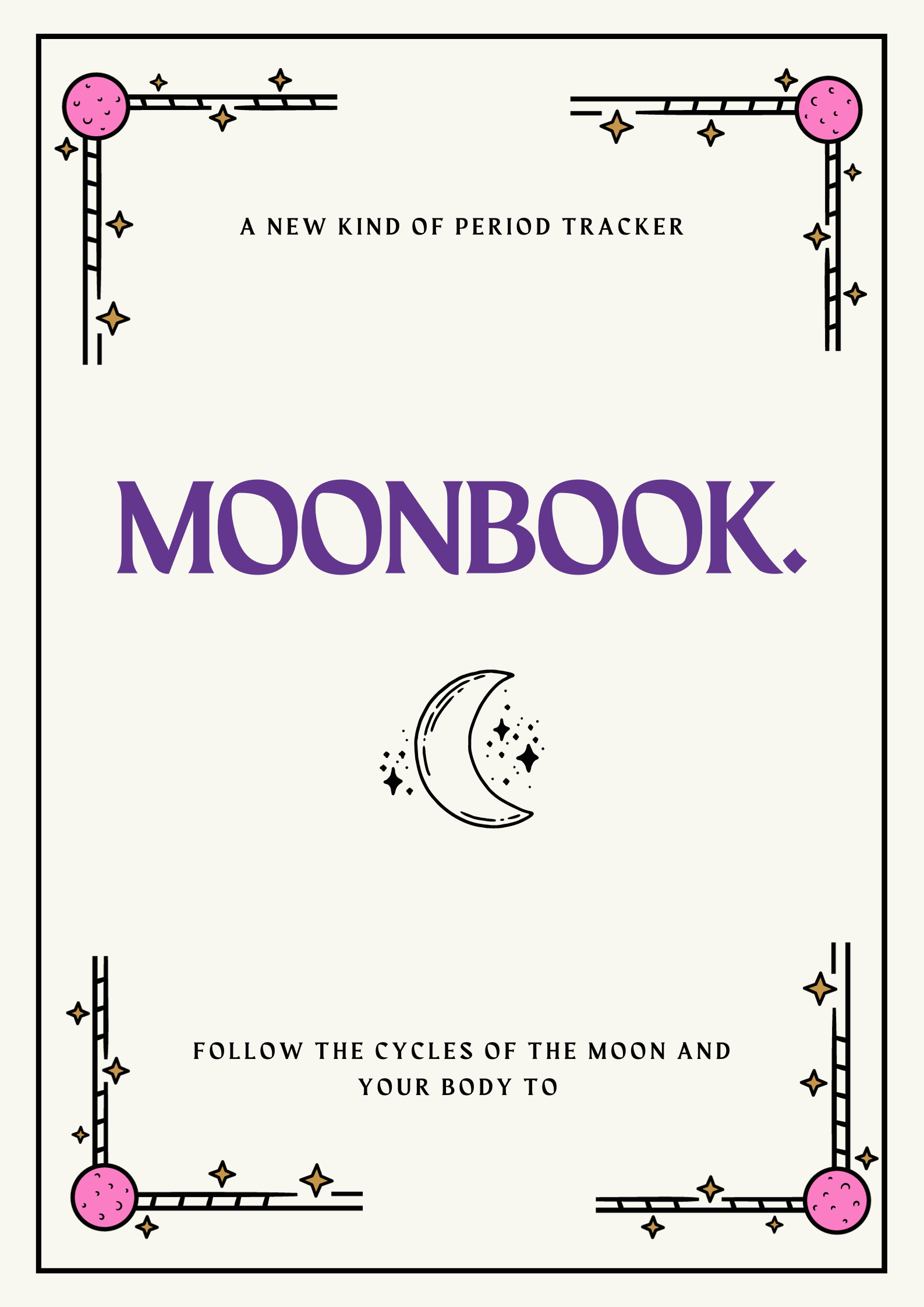 jk ultra moonbook period tracker journal