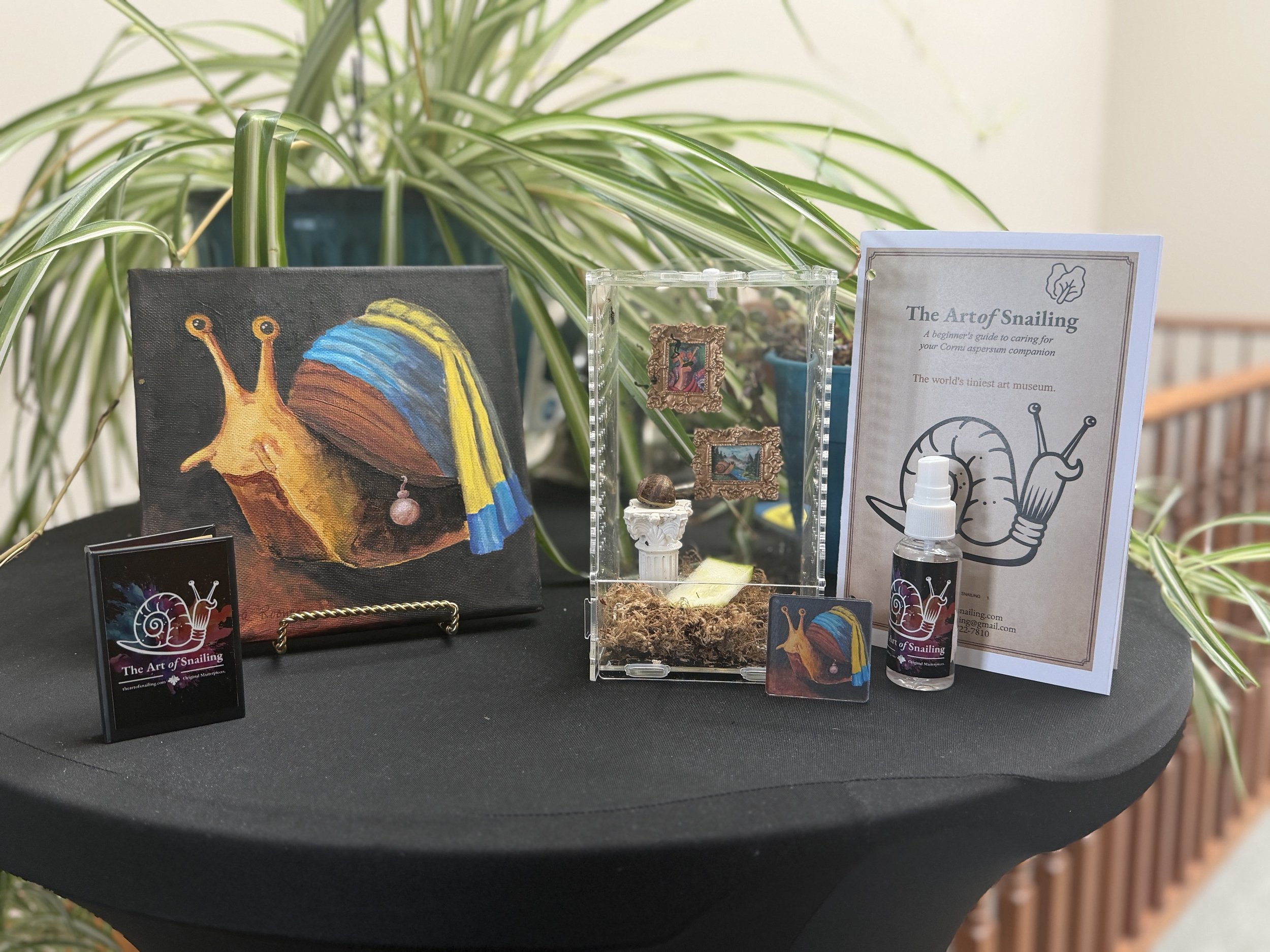 The Snail with the Pearl Earring