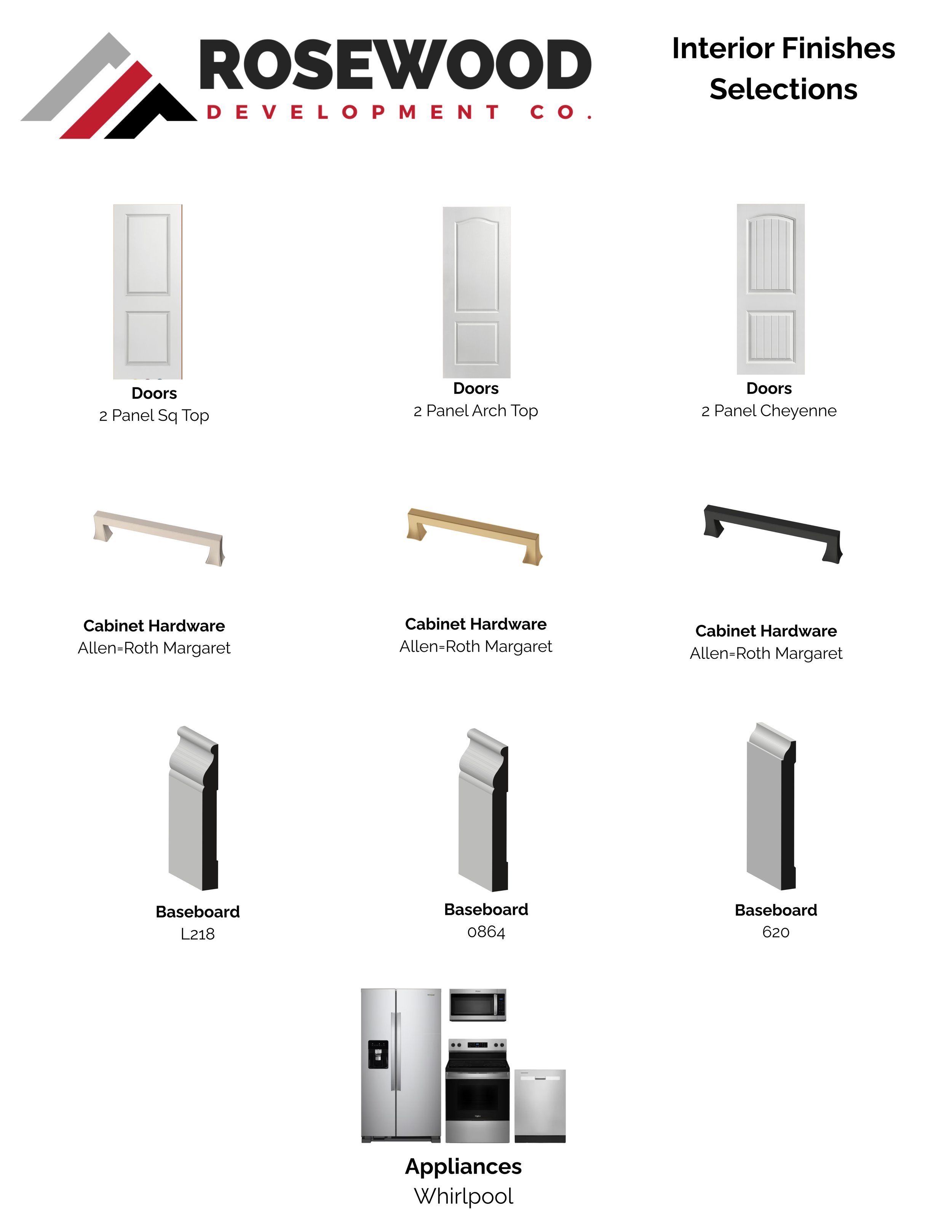 Interior Selections - Interior Finishes Selections