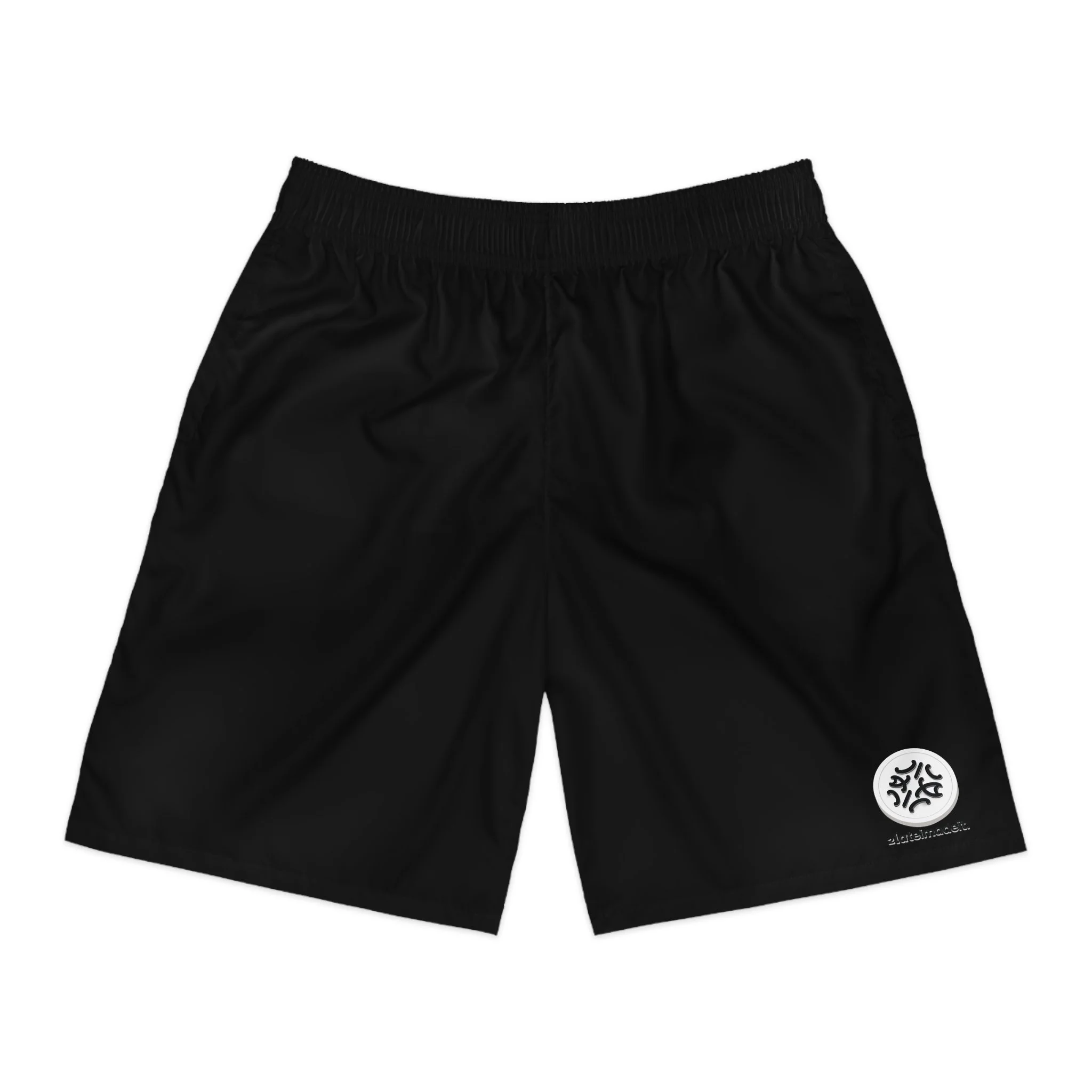 2:Late-iMadeit.® Men's Athletic Jogger Shorts — Performance Gym Shorts
