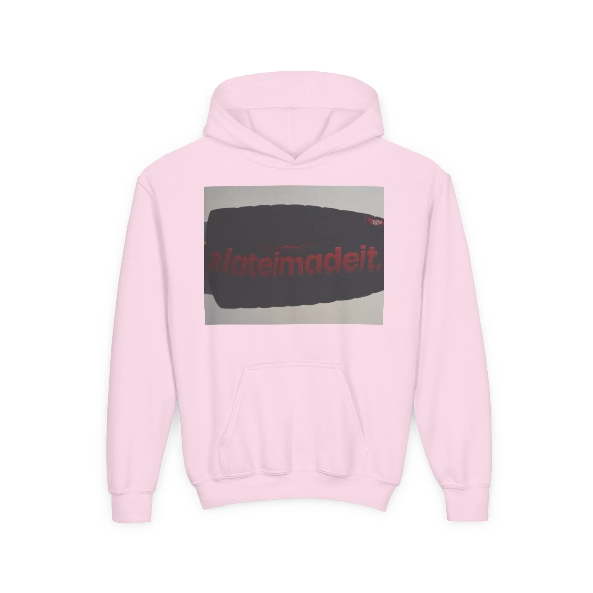 2LateiMadeit.®  Youth Heavy Blend Hoodie