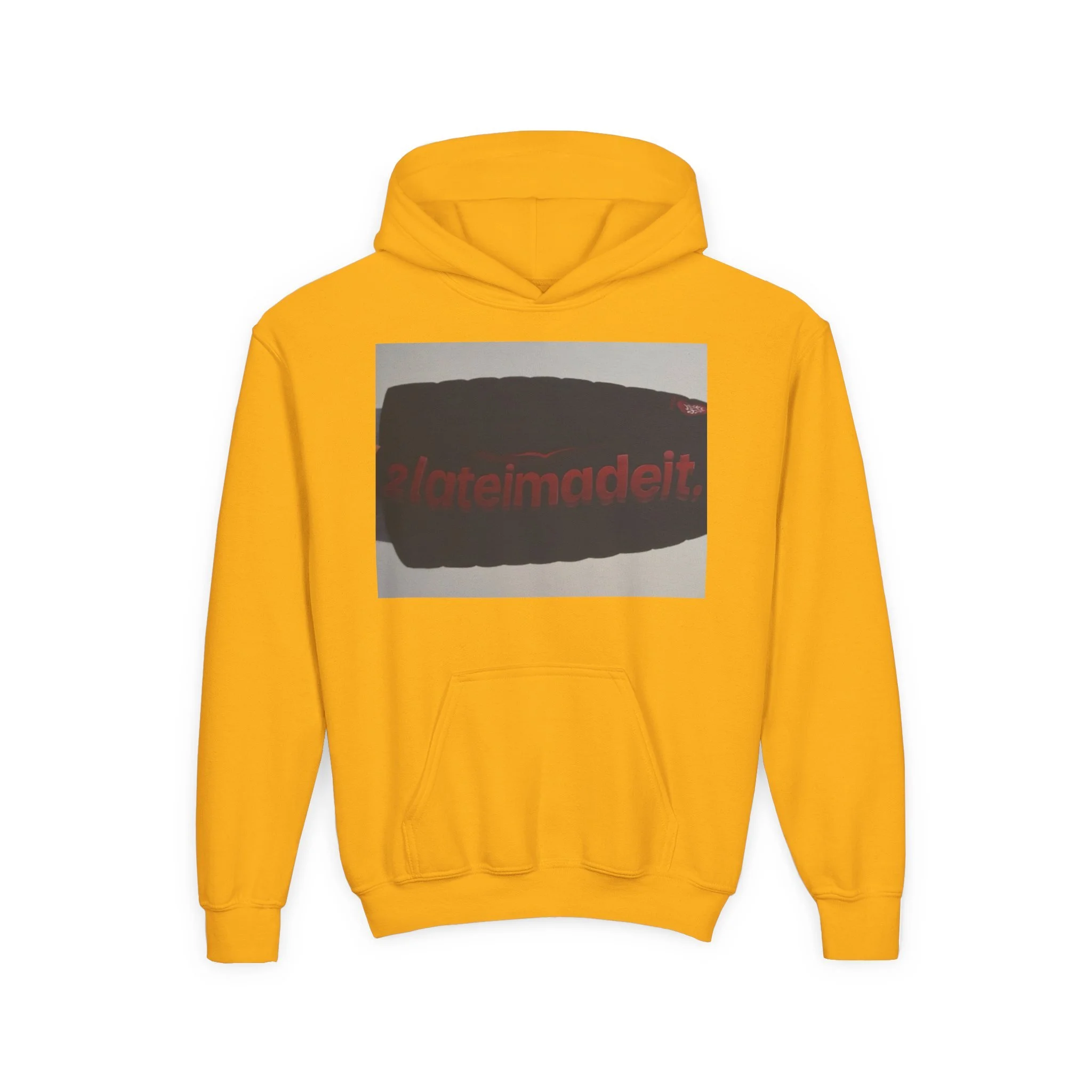 2LateiMadeit.®  Youth Heavy Blend Hoodie