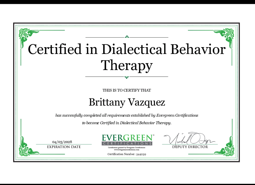 DBT-C Certification Renewal