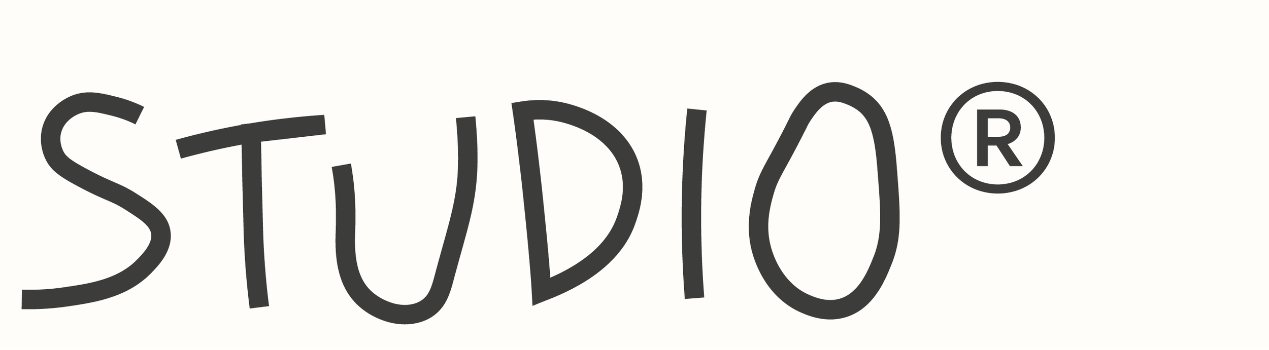 Stylized text that reads 'STUDIO' with a registered trademark symbol.