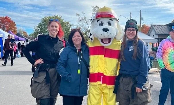 Lesley Parnell - pictured for Fire prevention week