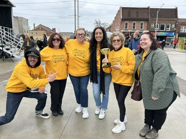 Lesley Parnell pictured for the April DBIA Mac & Cheese Festival