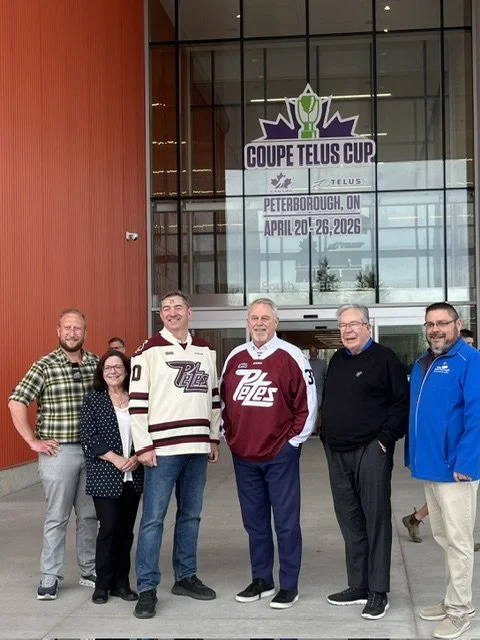 Minister of Sport visits Peterborough, Lesley Parnell pictured in front of Miskin Law Community Complex, located within Otonabee Ward