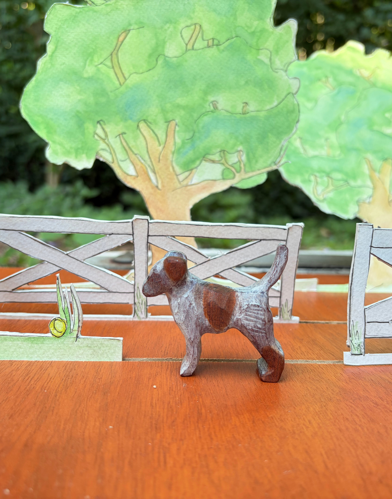 White and Red Terrier