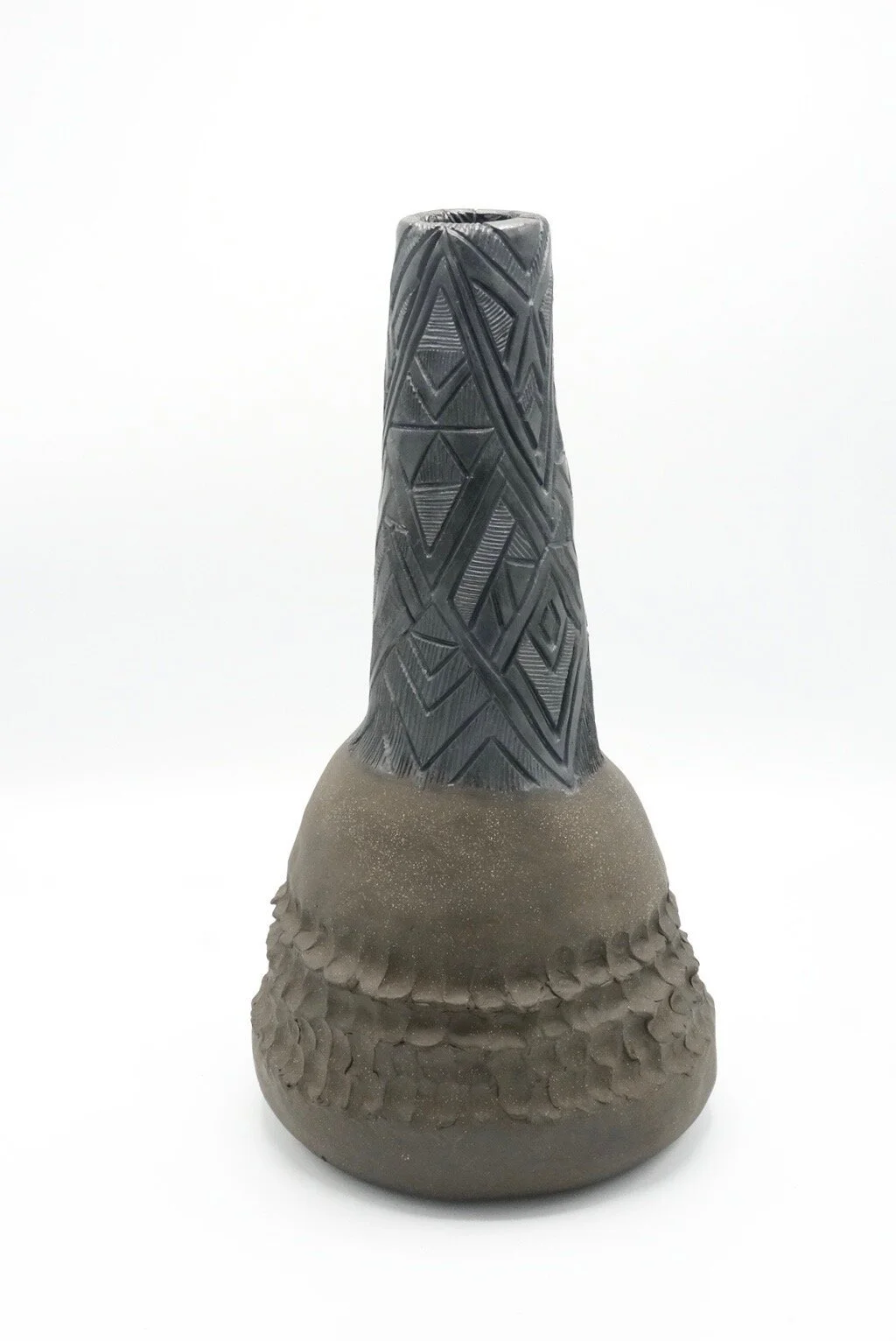 Kente 2018  
12 x 8 in, 
Stoneware Slip (In Private Collection)
