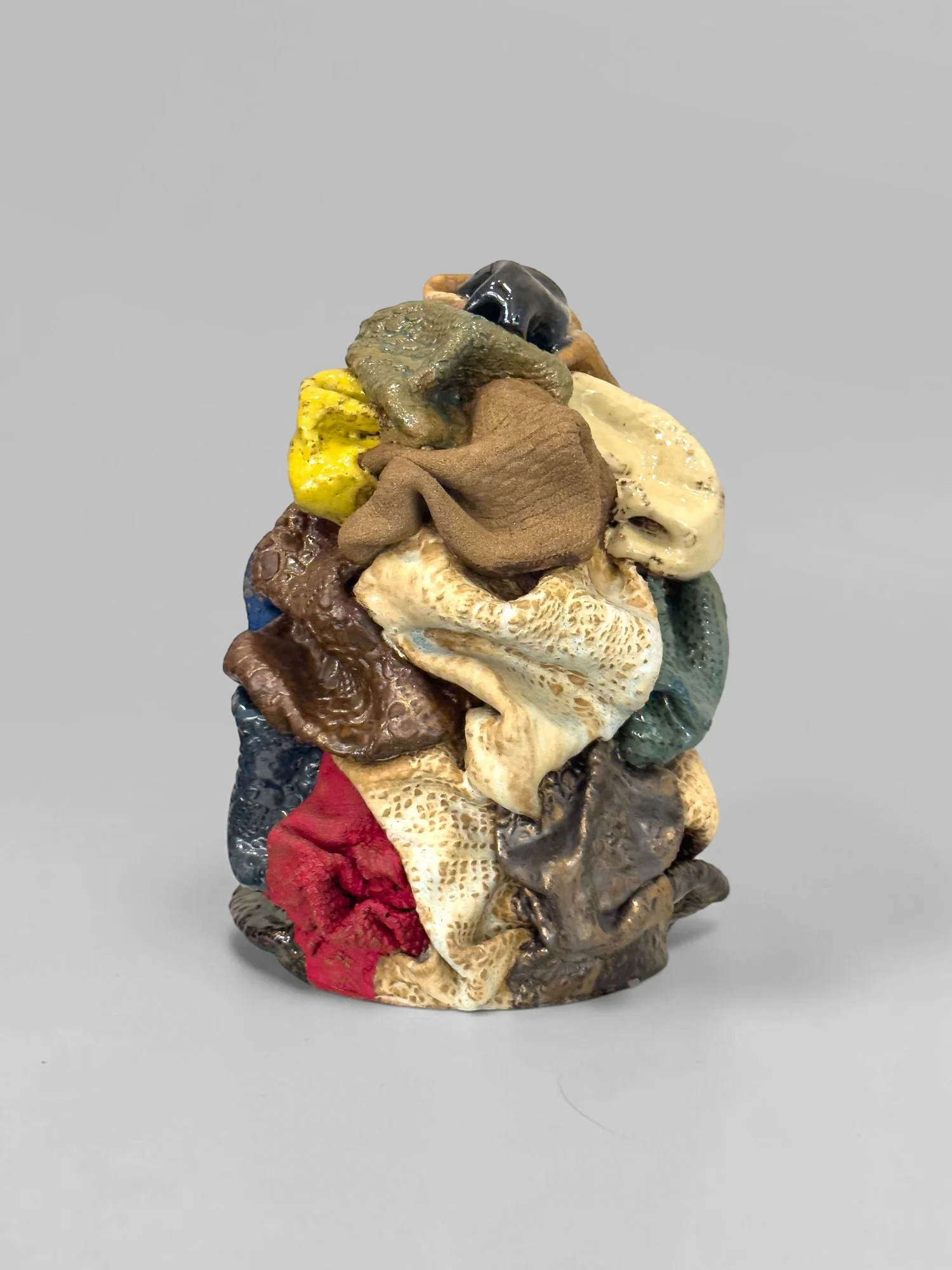 Illusion of Softness I, 2026 
14 x 9 x 9 in, Stoneware, glaze 