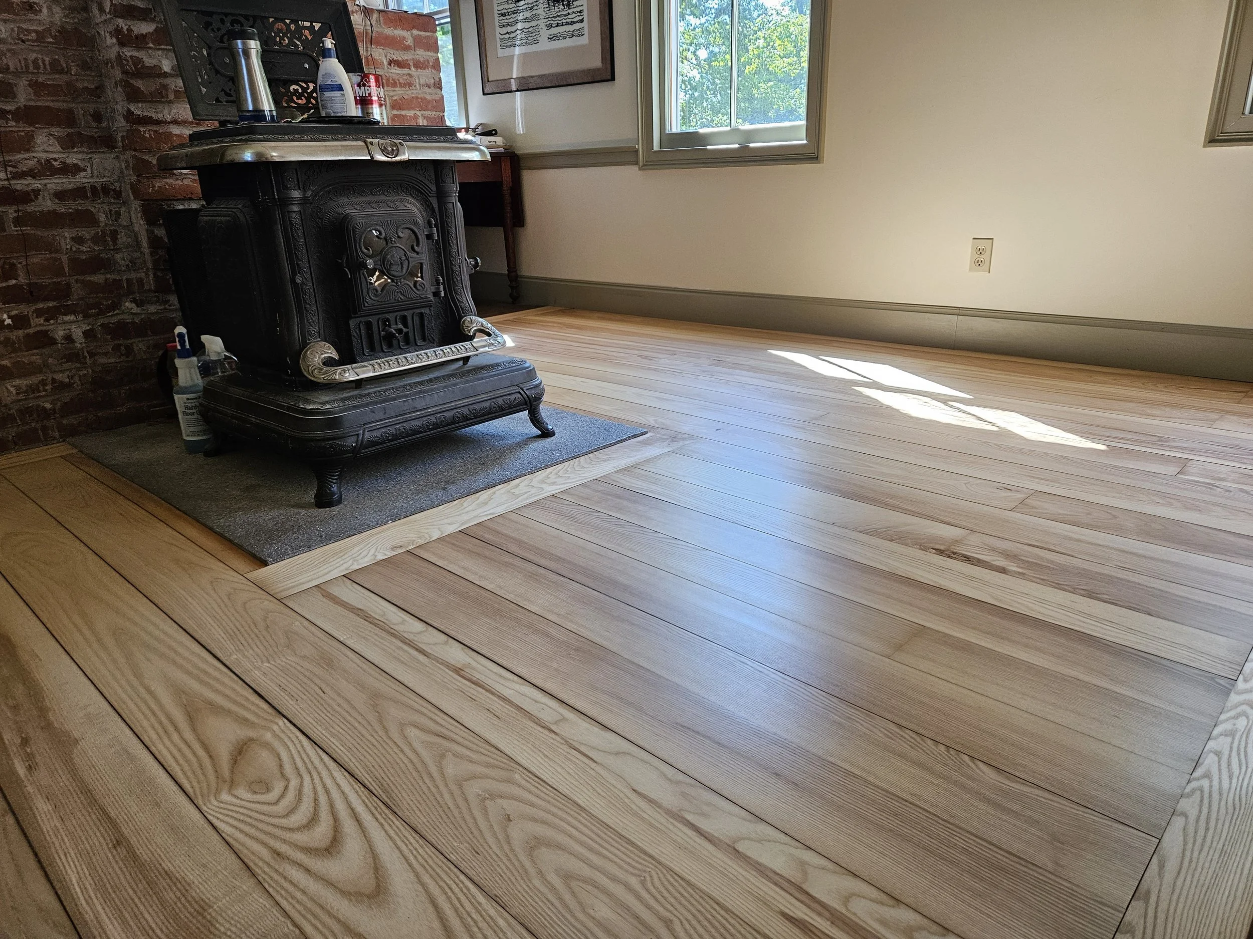 The final product! This floor has 3 coats of ProCoat finish applied. 