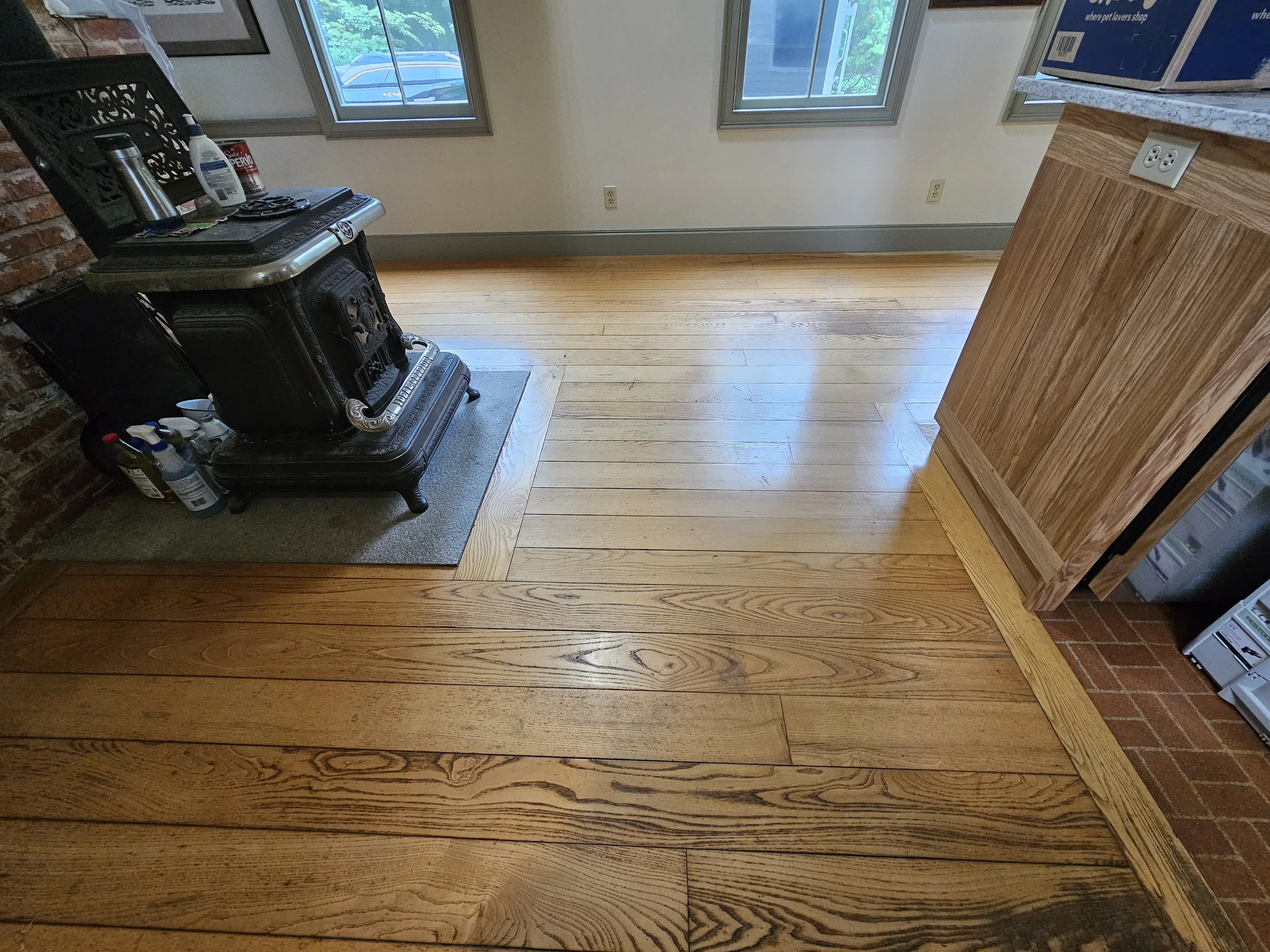 Before refinishing