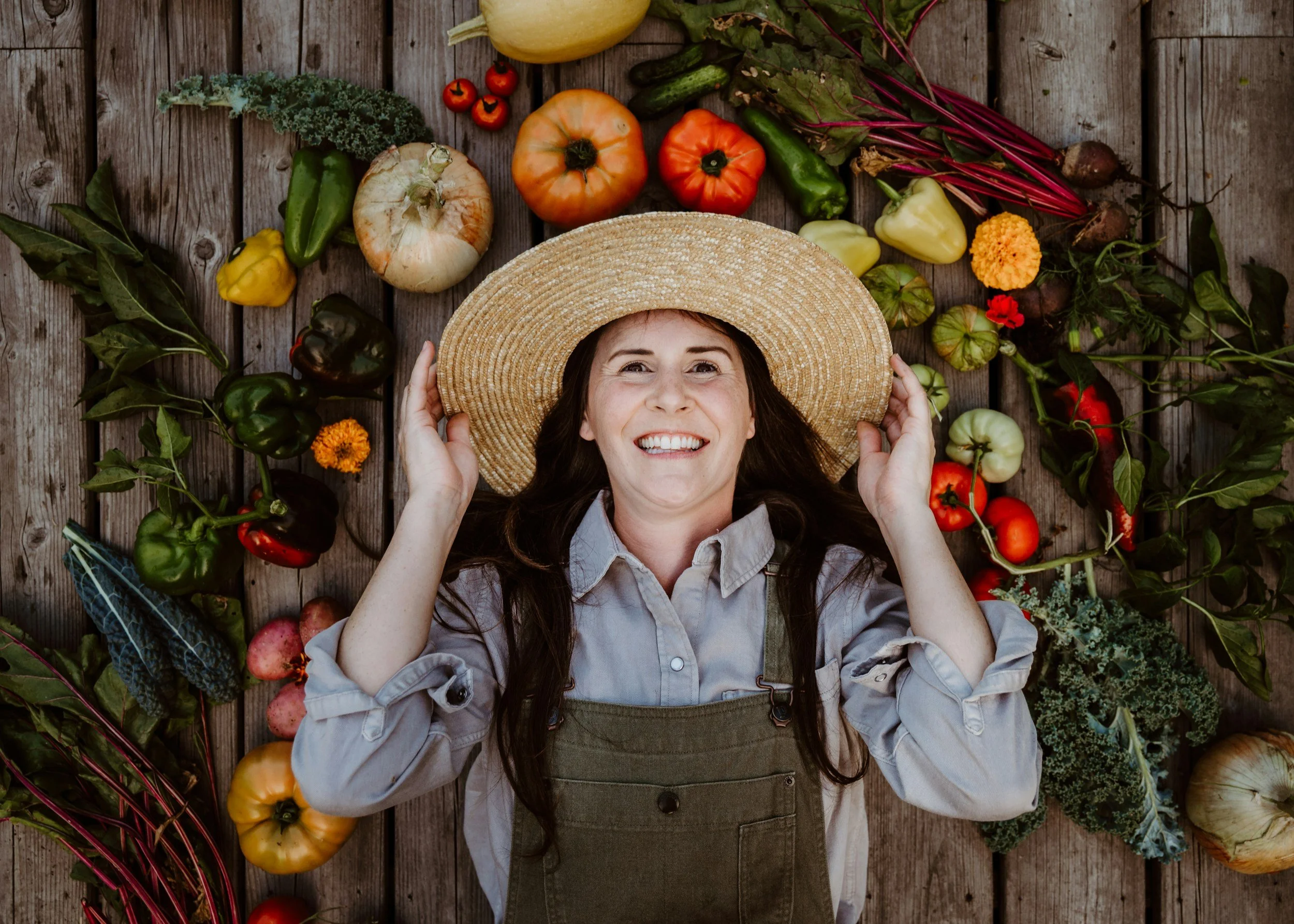 Community garden a Pavo's Produce focused on local food a sustainability