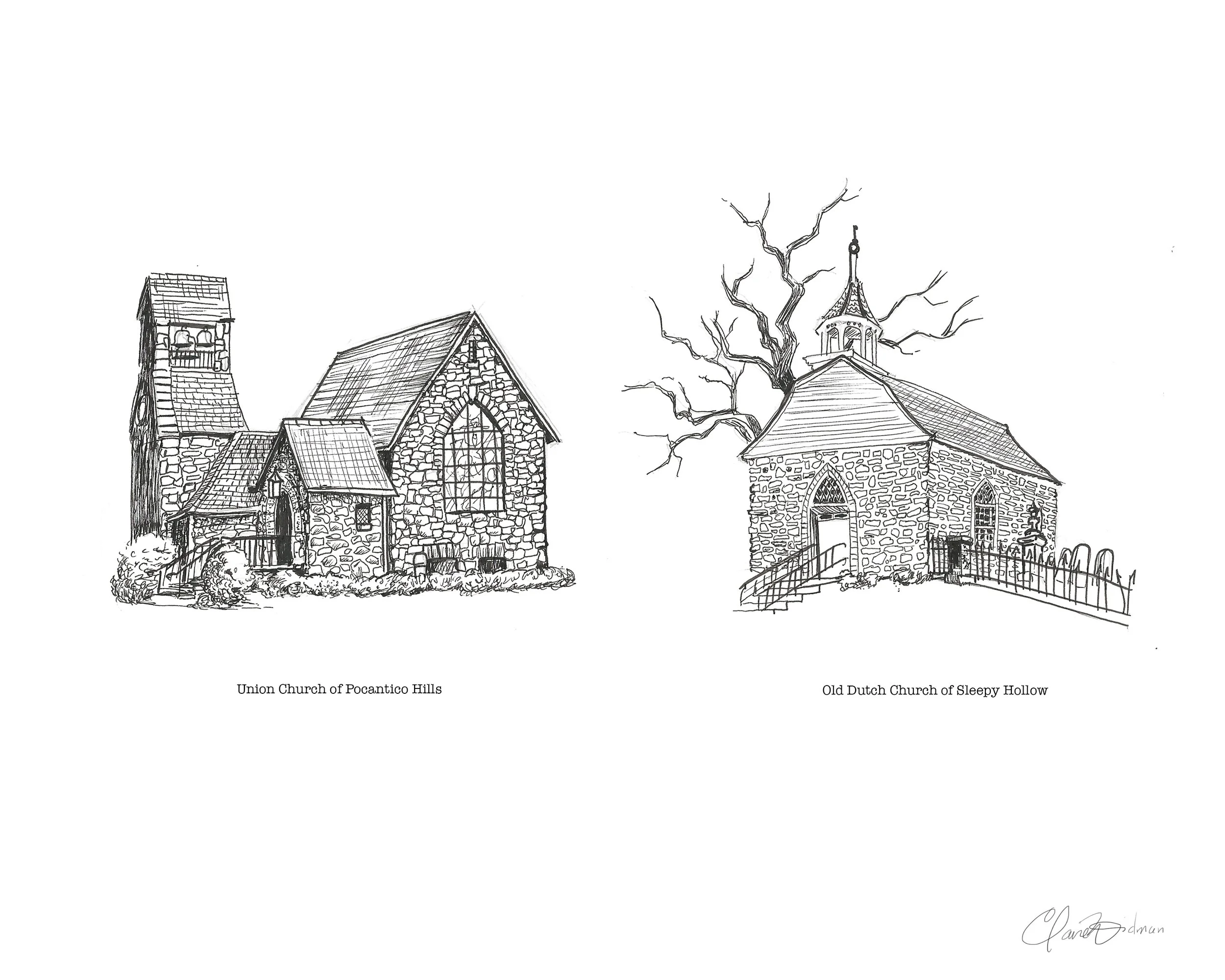 Churches of Sleepy Hollow