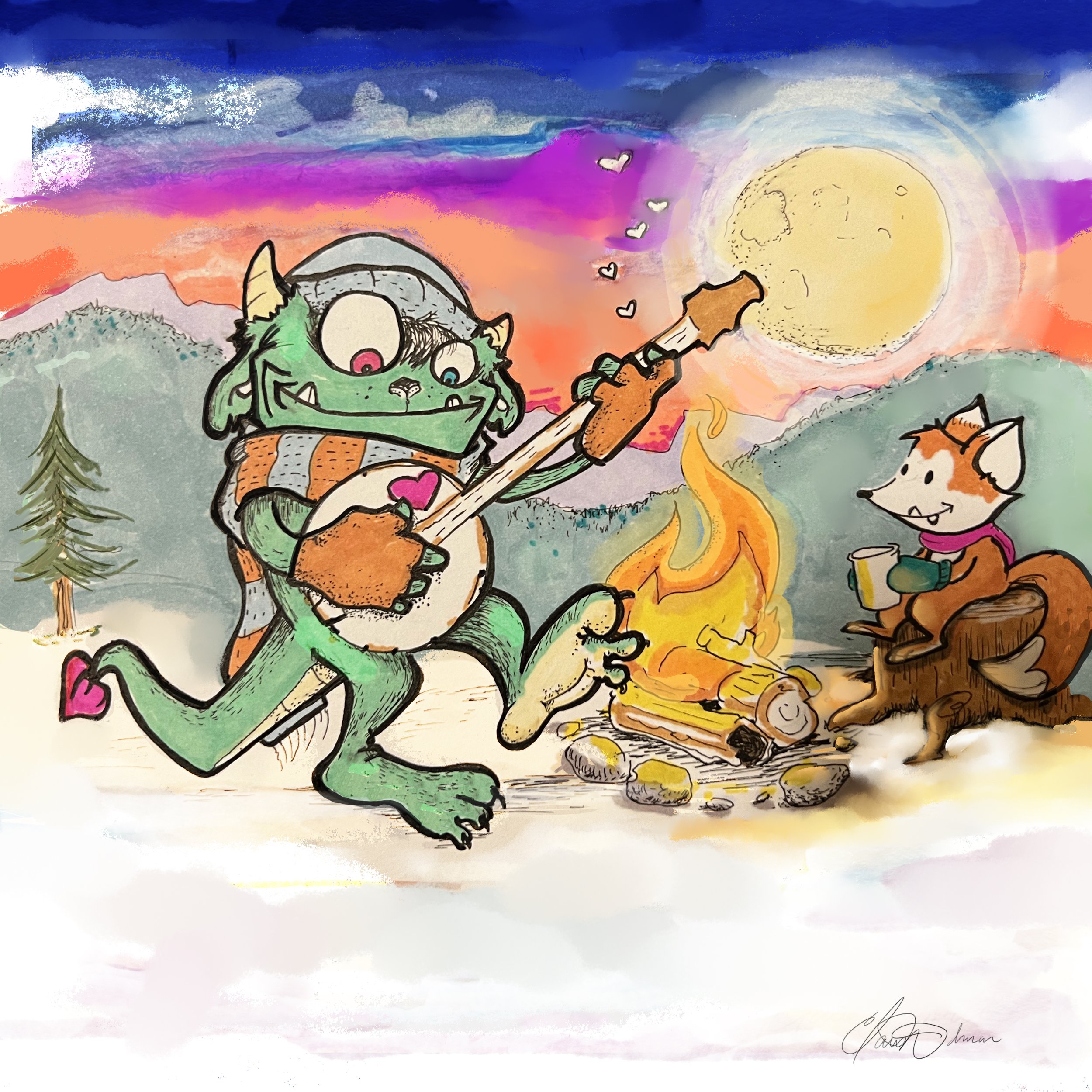 Banjo and Fox
