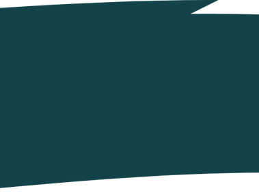 A dark teal rectangular sign with white text.