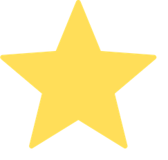 Yellow five-pointed star