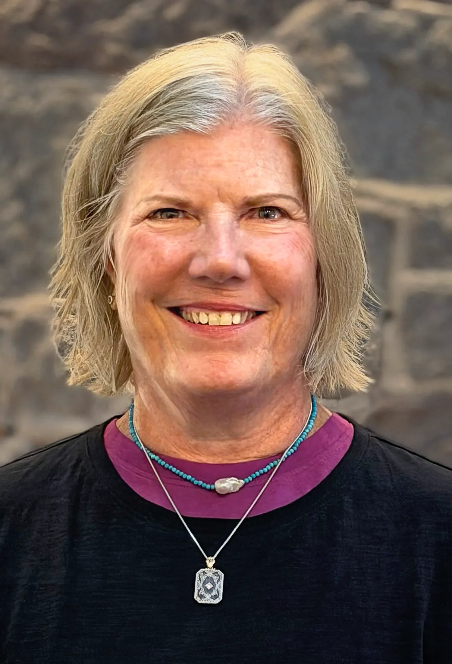 Portrait of Carolyn, Grounds and Facilities staff at St. Thomas’ Church Whitemarsh.