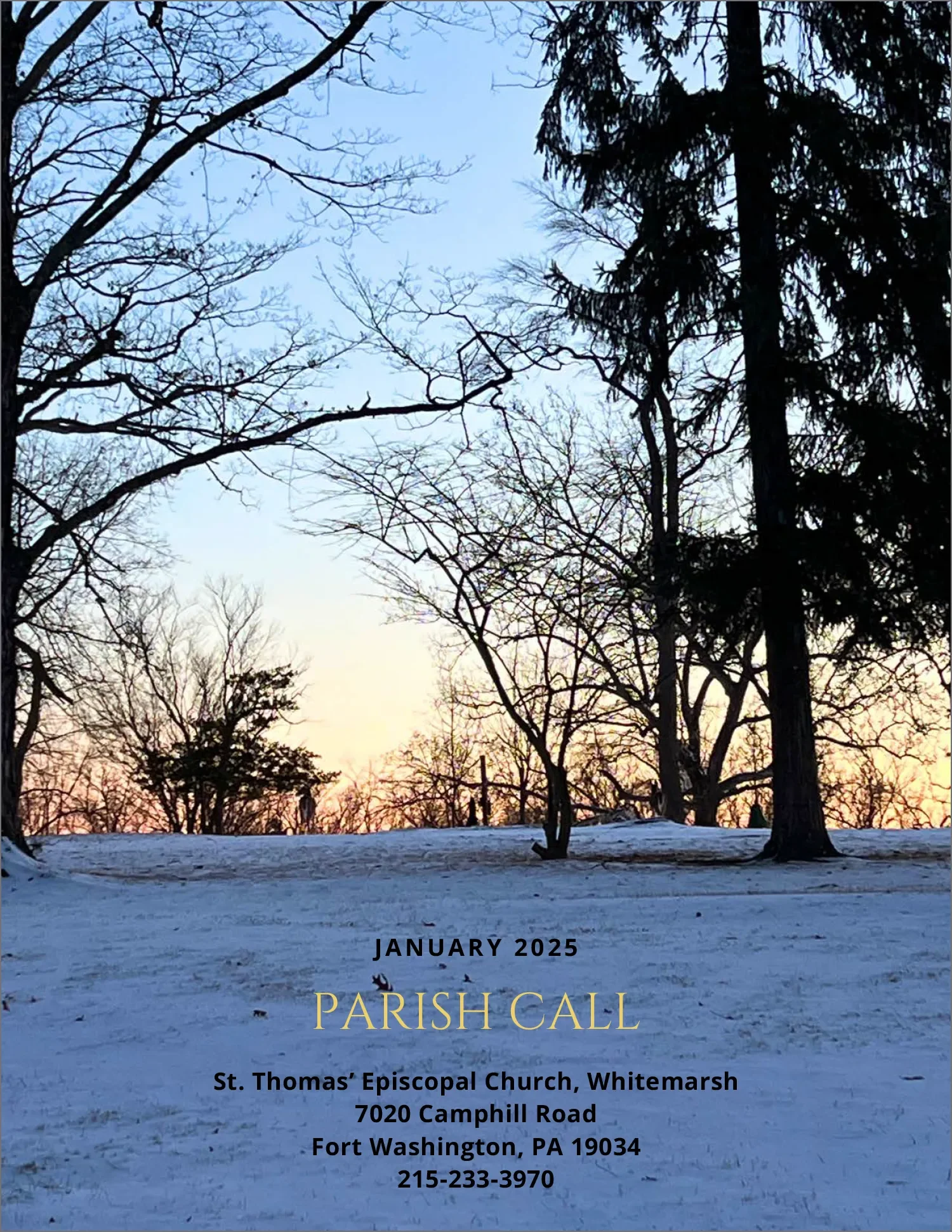 Parish Call Magazine, January 2025