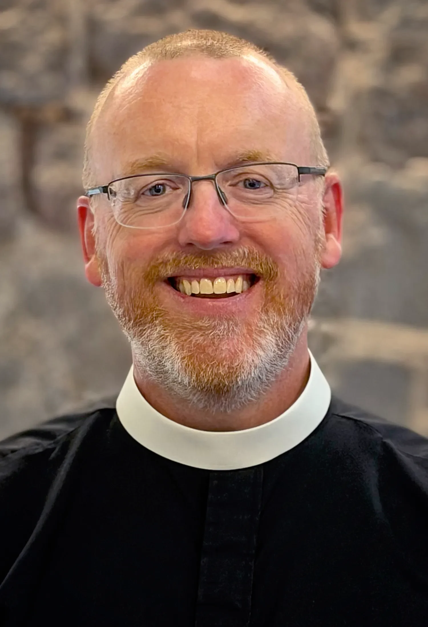 Portrait of Dave, Reverend and Rector at St. Thomas’ Church Whitemarsh.