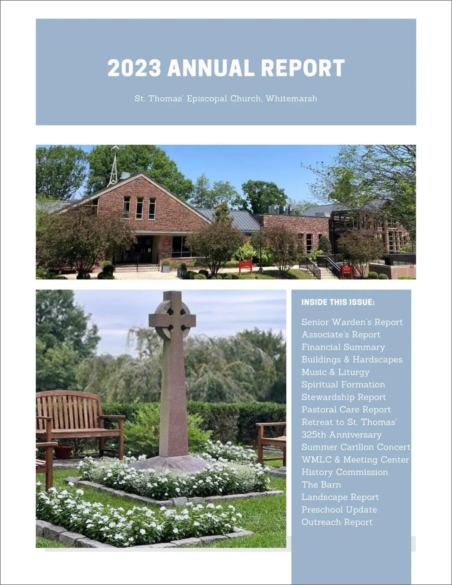 St. Thomas’ Episcopal Church Annual Report 2023