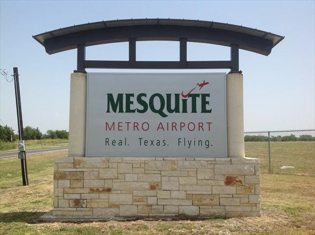 Private aircraft exterior detailing at Mesquite Metro Airport HQZ