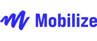 The logo of MW Mobilize with a stylized blue 'MW' and the word 'Mobilize' in blue reading from left to right.