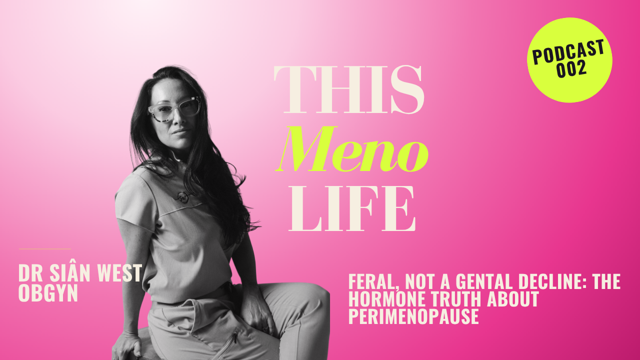Feral, Not a Gentle Decline: The Hormone Truth About Perimenopause