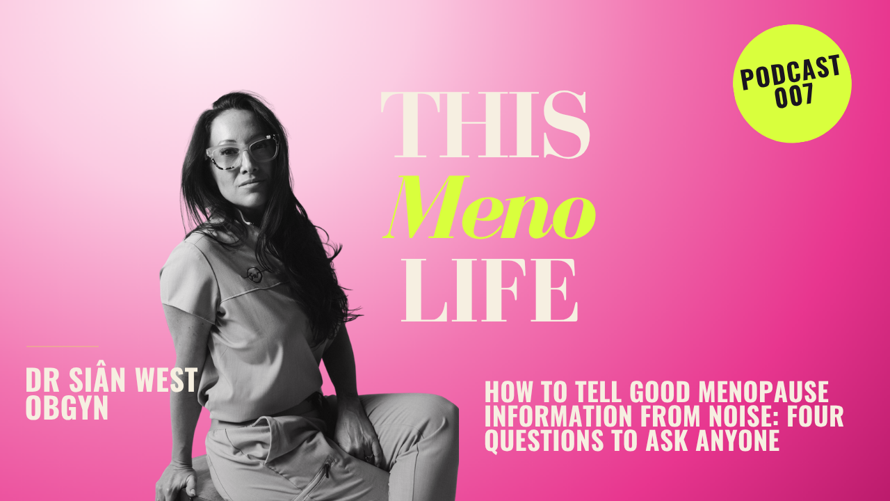 Menopause Advice Online: How to Tell Good Information From Noise