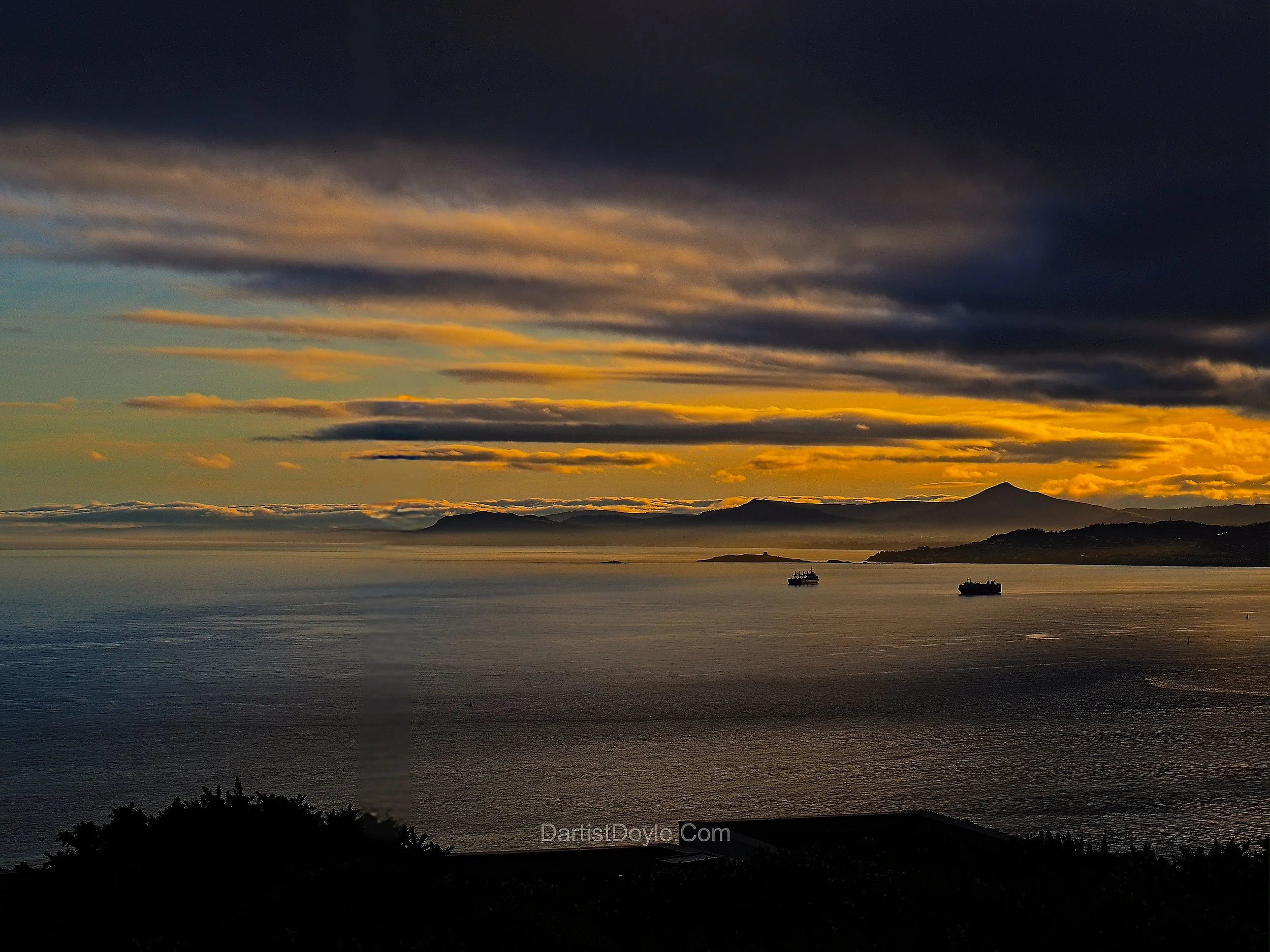 Dublin Bay Sunset
