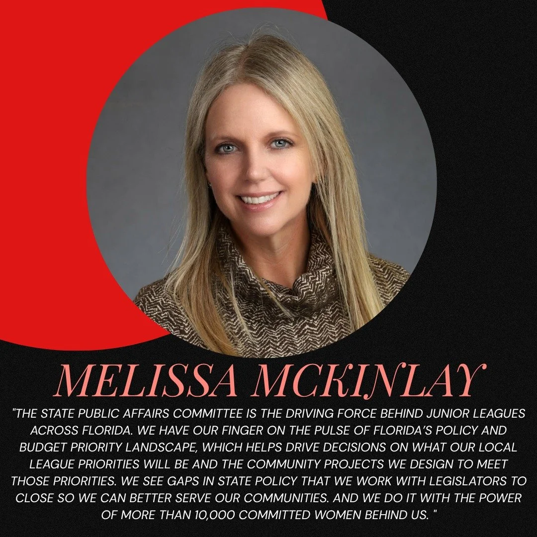 Board Member Spotlight: We are pleased to recognize Melissa McKinlay, one of our 2025-2026 State Public Affairs Committee Sustaining Advisors.
Melissa is a former Palm Beach County, FL Commissioner and current V.P. of Government Relations for WGI. Sh