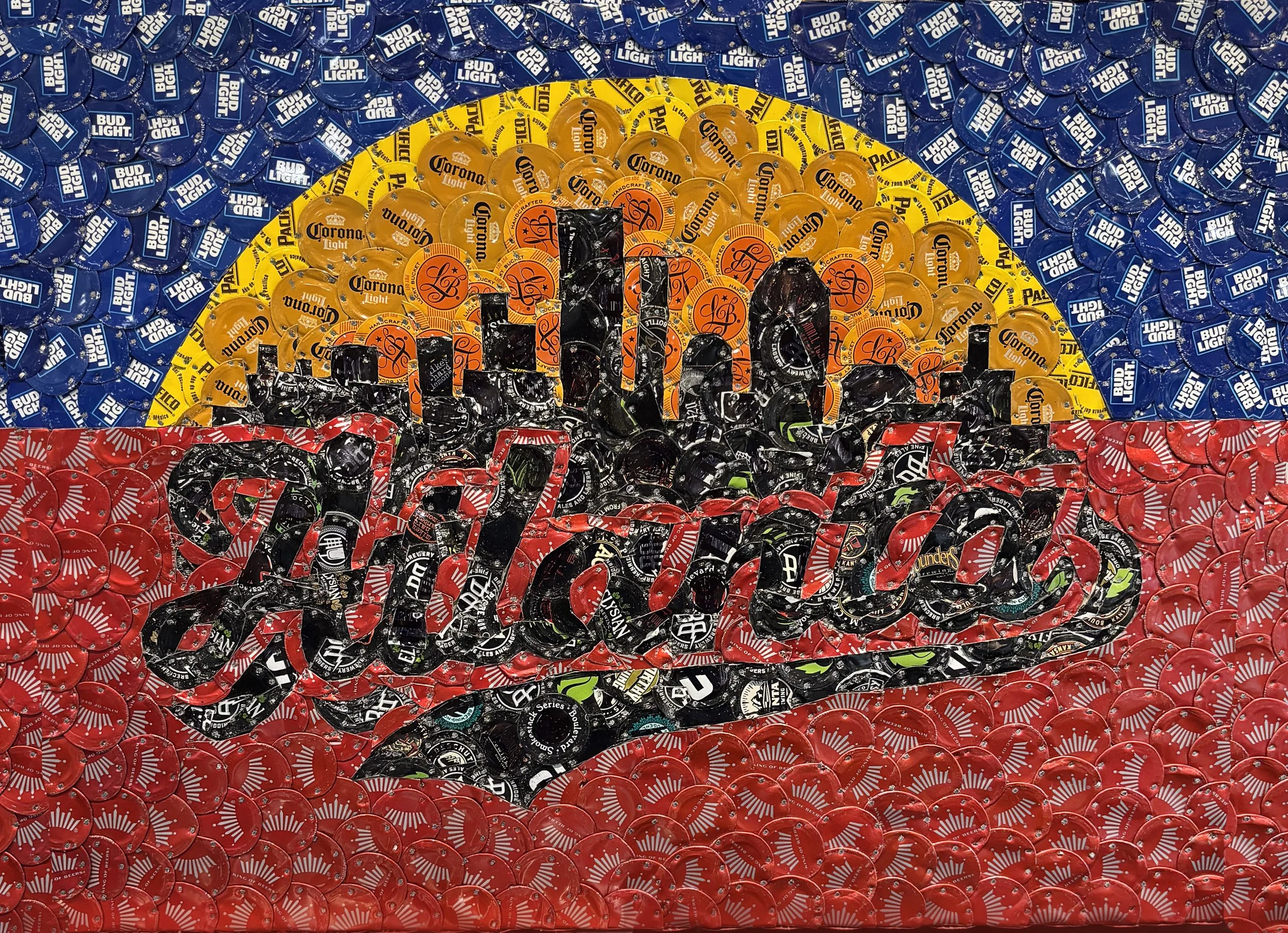 Atlanta Logo with Sunset