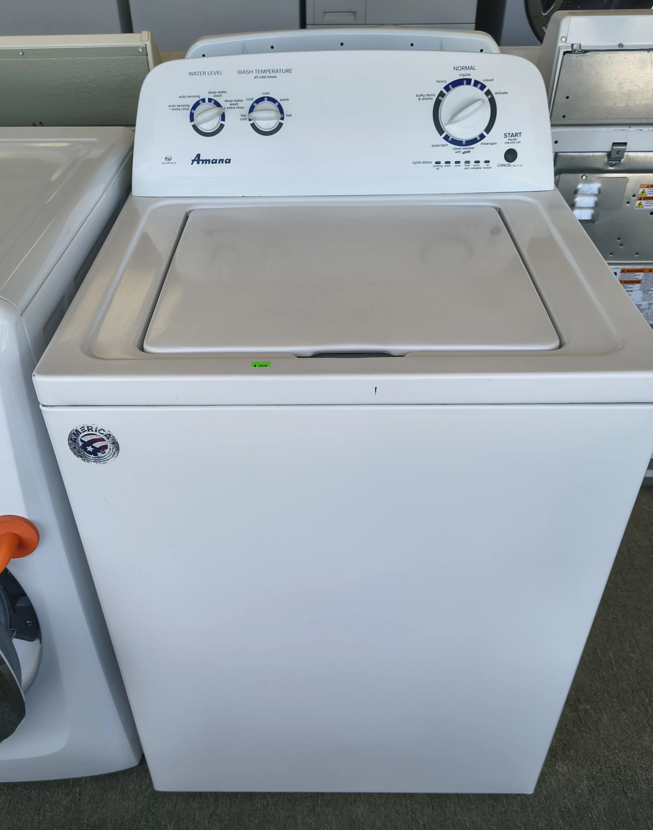 Amana Top Load Washer