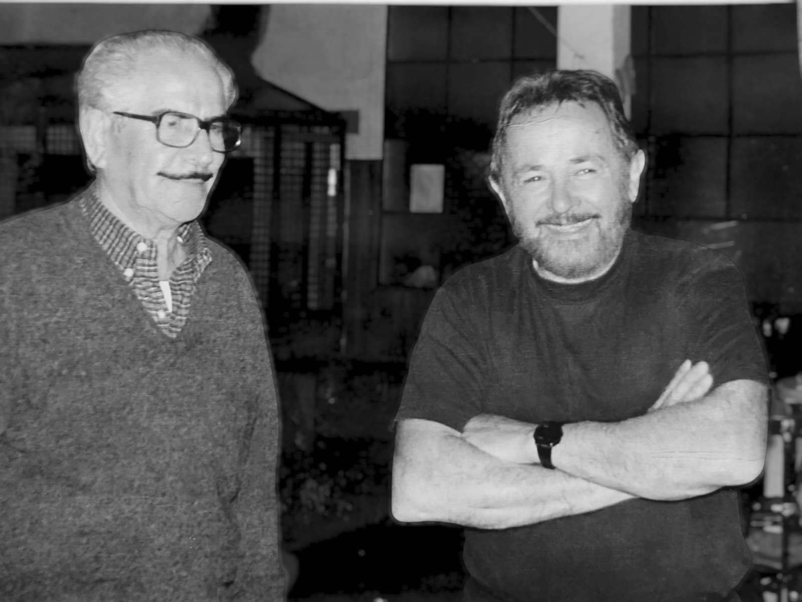 Ruben Juan Fontana y amigo.