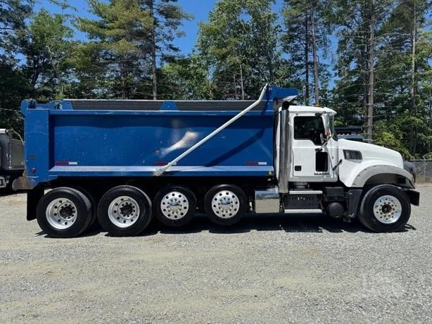 2014 Mack GU713 Quad Axle Dump Truck