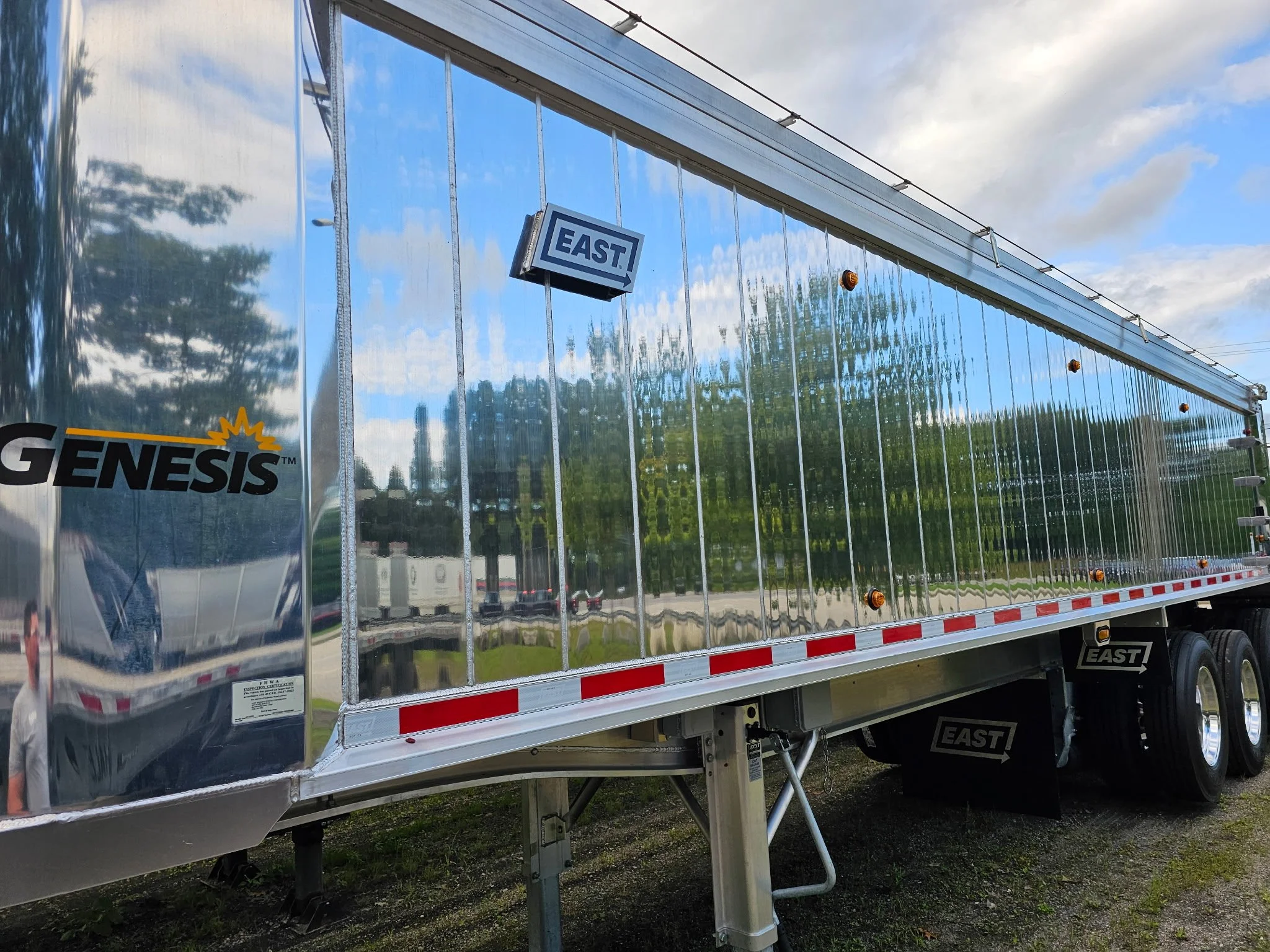 2025 East Genesis Dump Trailer - $104,500 Funded