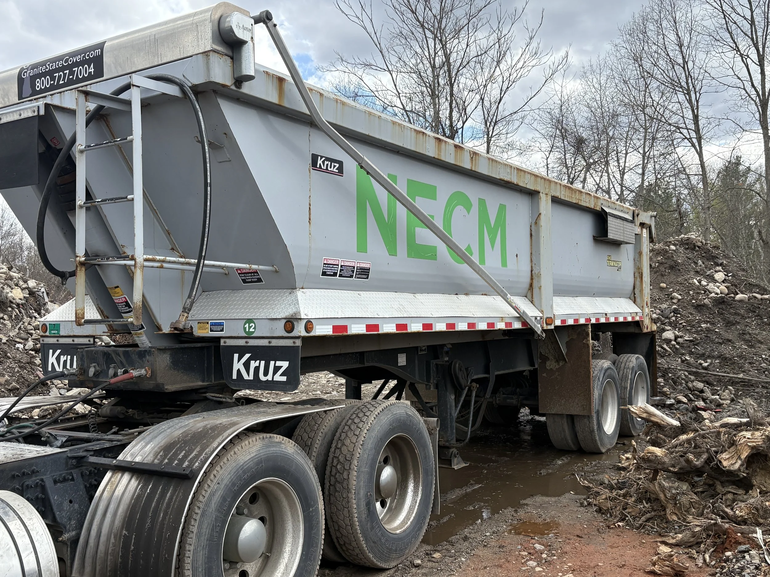 2019 Kruz Steel Dump Trailer