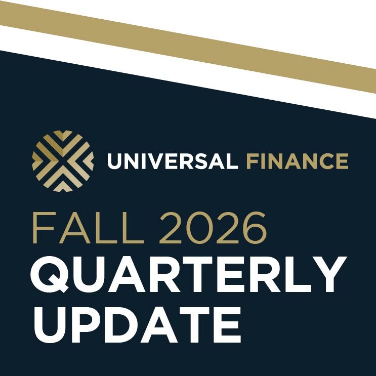 🍂 Universal Finance&rsquo;s Fall Quarterly Update Is Here!

The latest #UniversalFinance quarterly update is now available! Explore tips on making the most of Section 179 before the end of 2026, new blogs and podcasts, career opportunities, and more