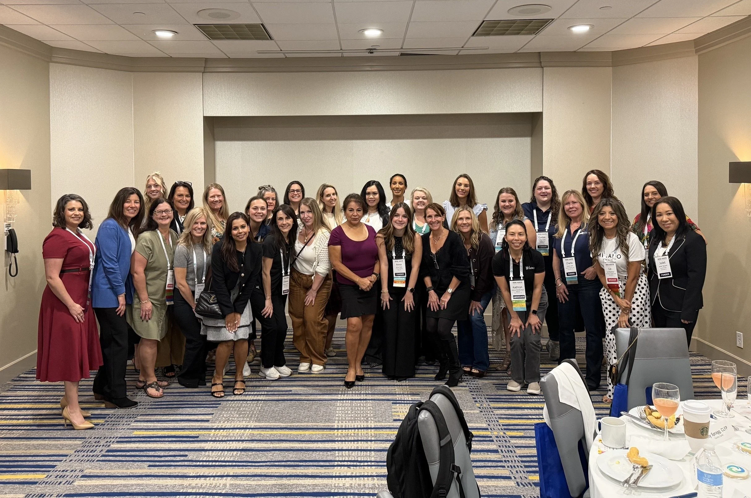 ☀️ A great way to start the day here in Irvine!

Our #UniversalFinance team enjoyed participating in the @aacfb_association Women in Finance Breakfast, a morning filled with 💡 insightful conversations, 🤝 meaningful connections, and an empowering ce