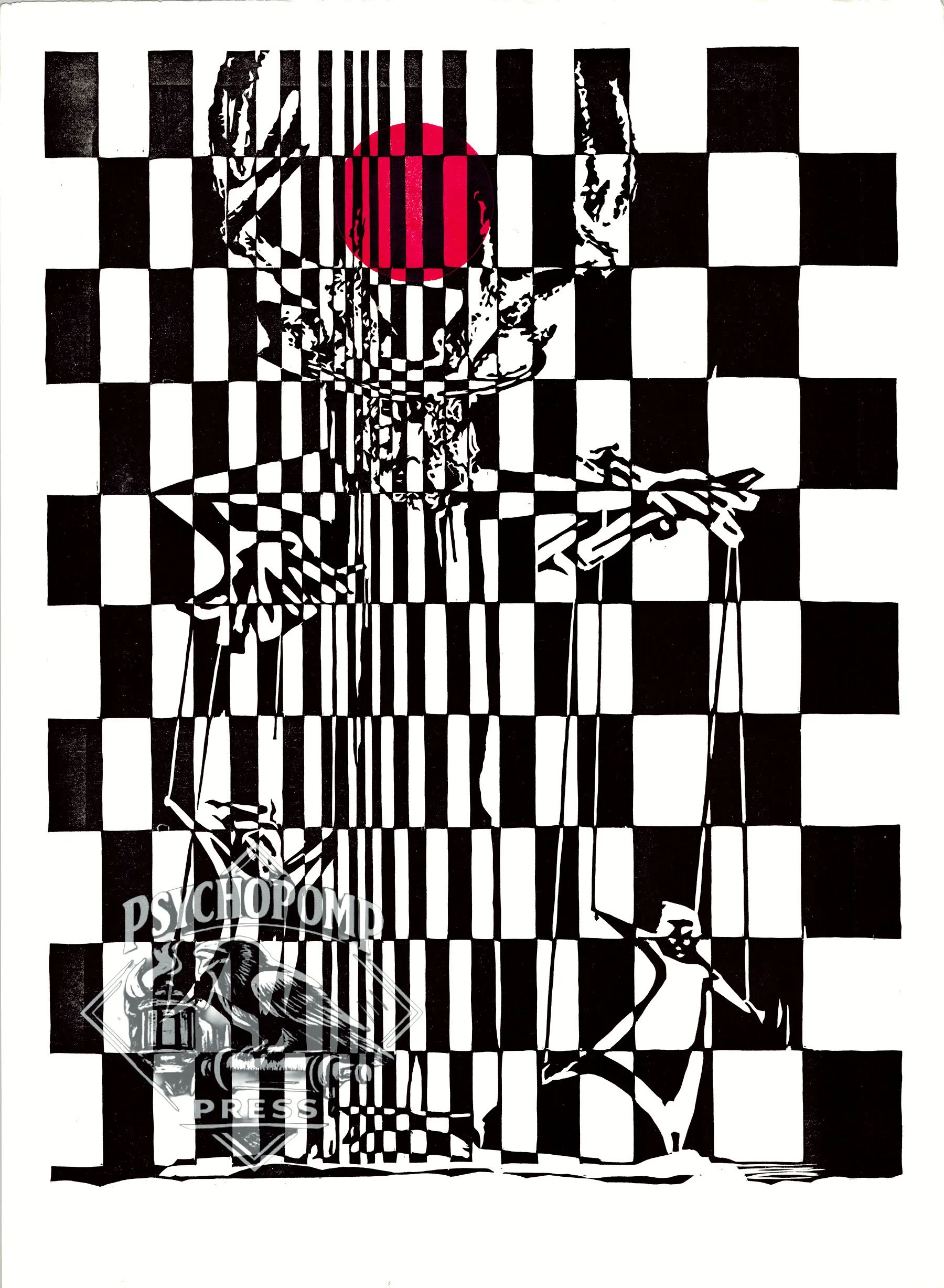 Jack of a Trade
24"x36", Relief Woodcut
