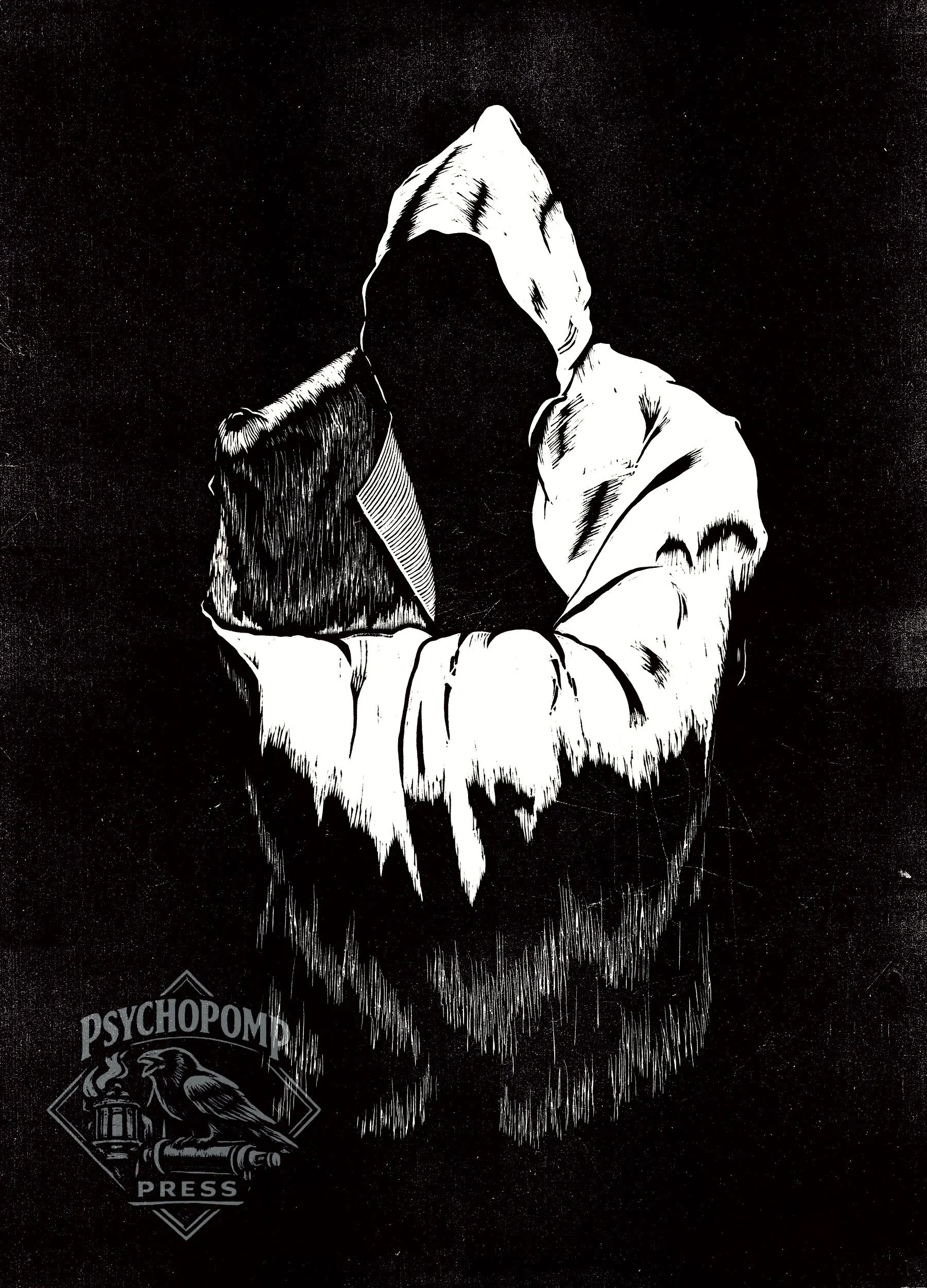 Spectre
24"x36", Relief woodcut
