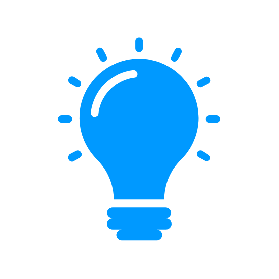 Light bulb icon representing prototype machining and product development services.