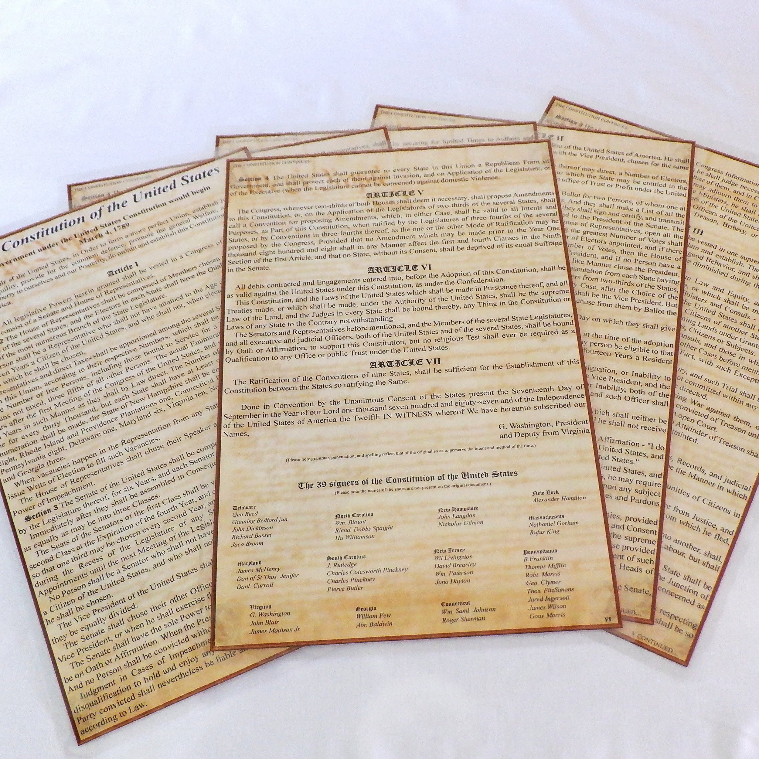 The Constitution of the United States!