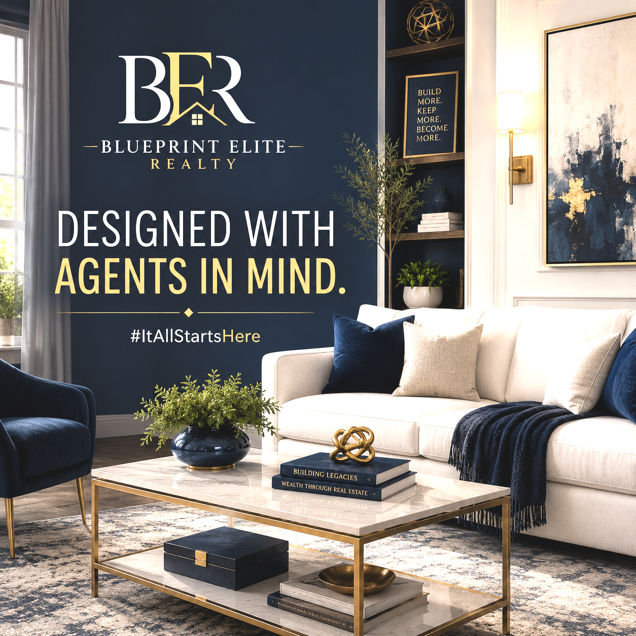 Blueprint Elite Realty — Atlanta Georgia's luxury boutique real estate brokerage. Keep 90 percent commission.
