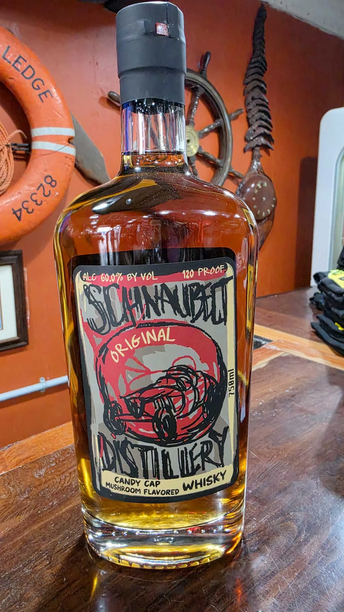 Candy Cap Bourbon Whiskey 750ml
